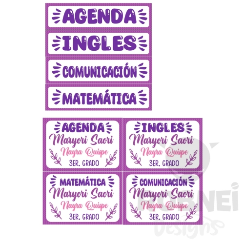 Etiquetas Maryori 02